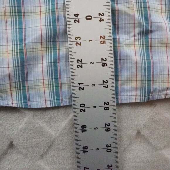 UNTUCKit Blue and White Striped Casual Button Down Shirt - Picture 6 of 9